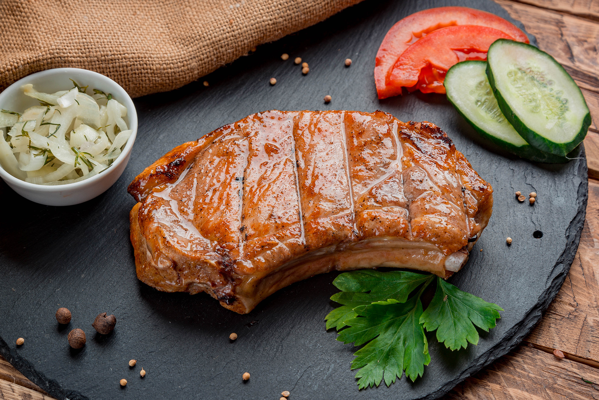 Антрекот из свинины